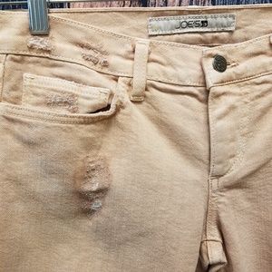 Joe's Jeans Tan Flare Leg Jeans